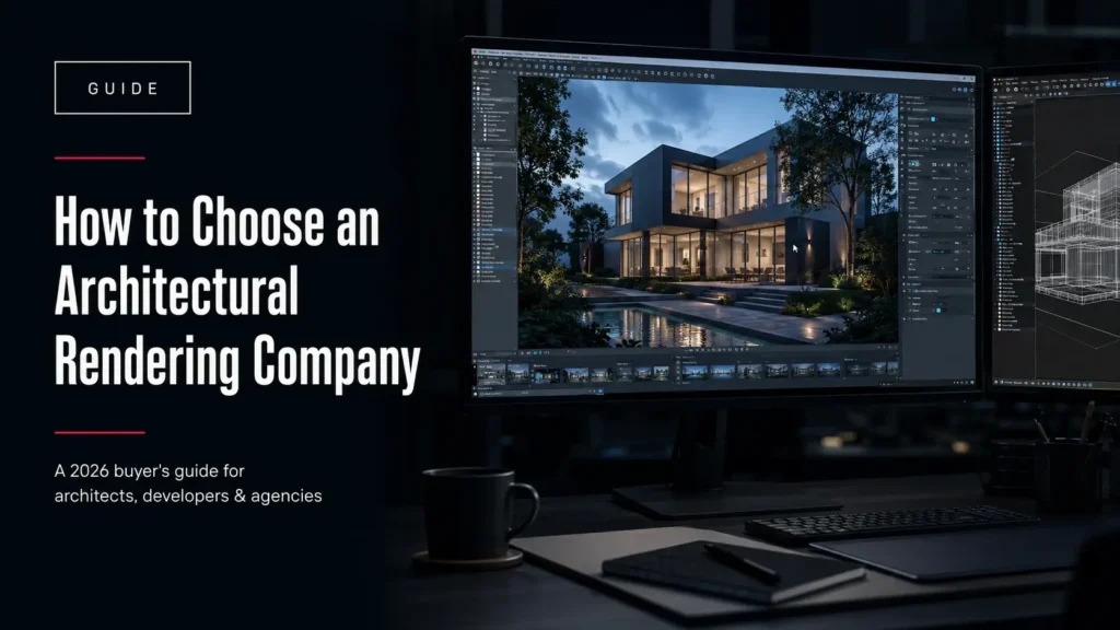 How to choose an architectural rendering company, 2026 guide